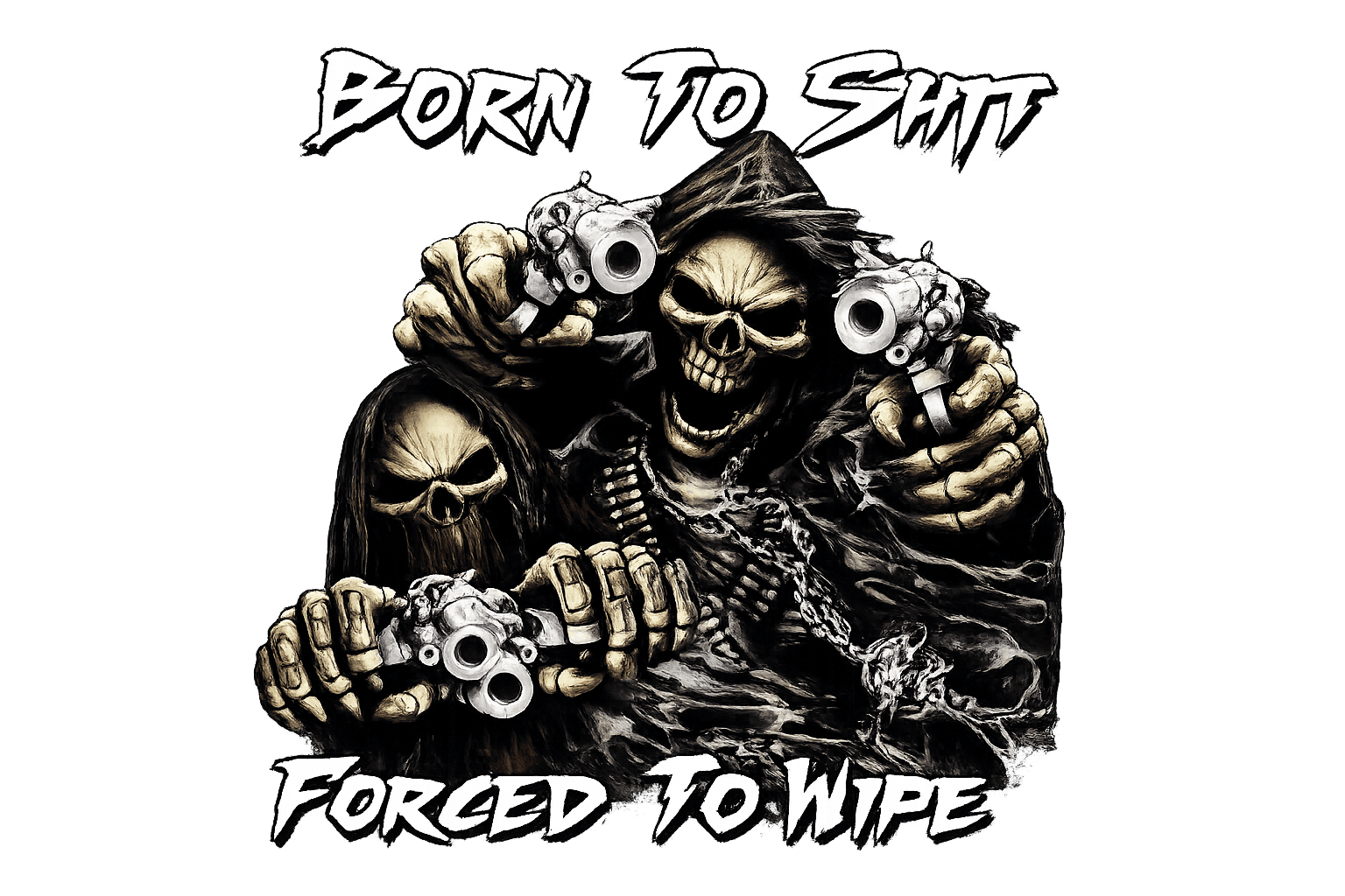 Born To Shit, Forced To Wipe